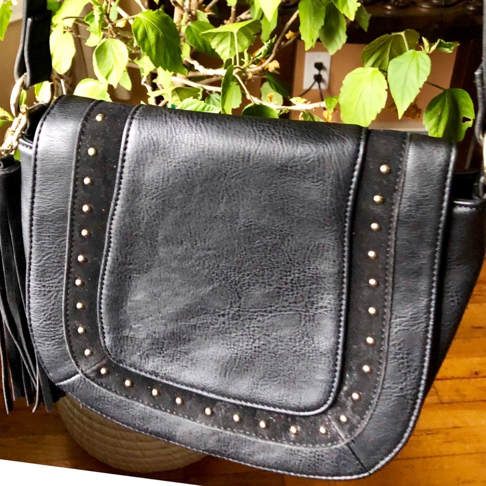 Inc. Black shoulder bag